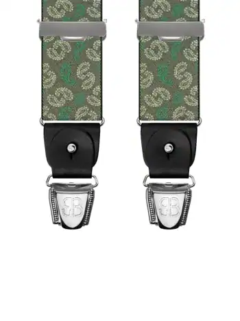 Pattes cuir vue avant